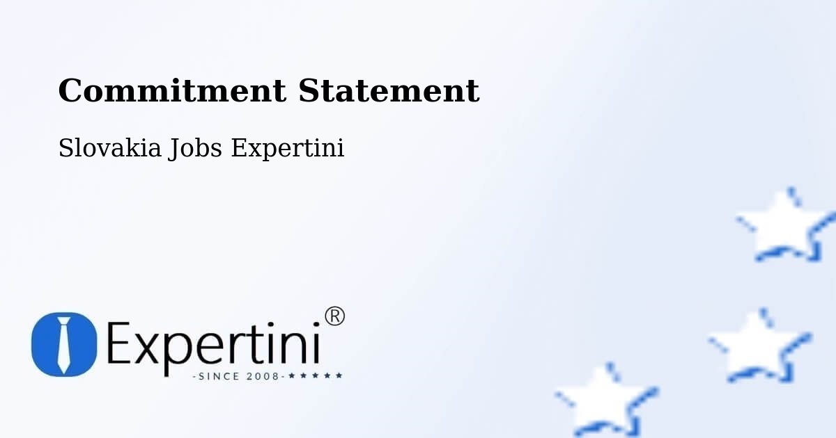 Corporate Commitment – Nižná - Slovakia Jobs Expertini