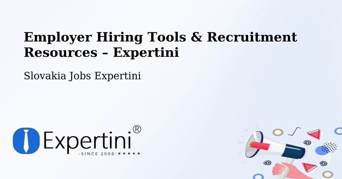 Employer Hiring Tools & Recruitment Resources – Nižná - Nižná, Slovakia Jobs Expertini