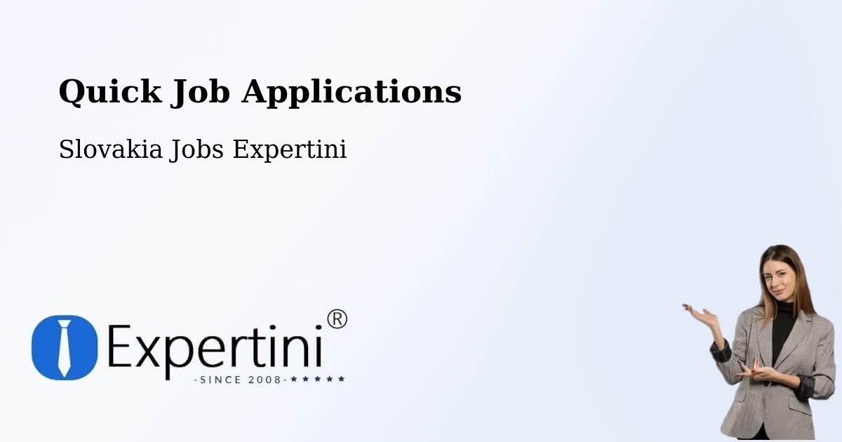Quick Apply Feature – Nižná - Slovakia Jobs Expertini
