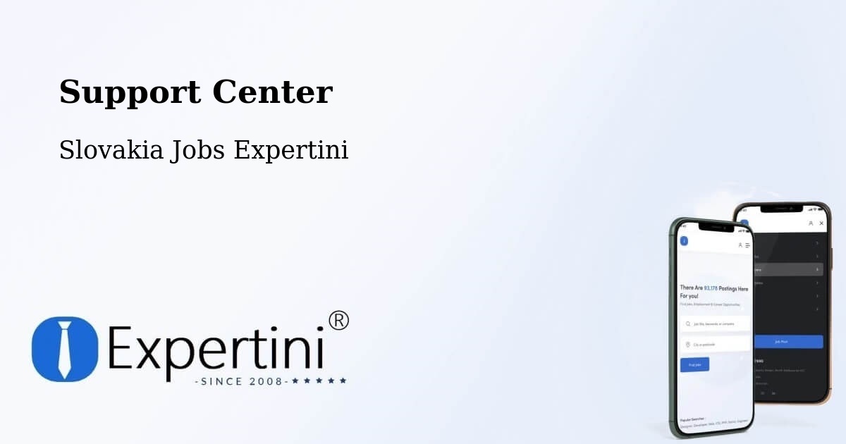 Support Services – Nižná - Slovakia Jobs Expertini